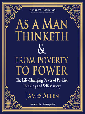 cover image of As a Man Thinketh & From Poverty to Power
